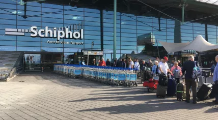Schiphol airport, 29 Sept 2018