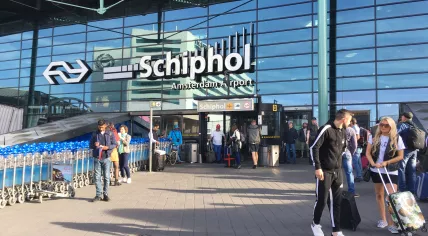 Schiphol airport, 29 Sept 2018