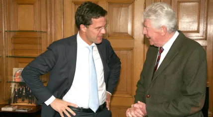 Mark Rutte & Wim Kok