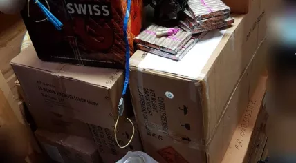 400 kilos of fireworks found in two homes on Ambonstraat in Meppel, 29 November 2018