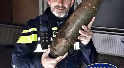 WWII bomb in Amsterdam Oost