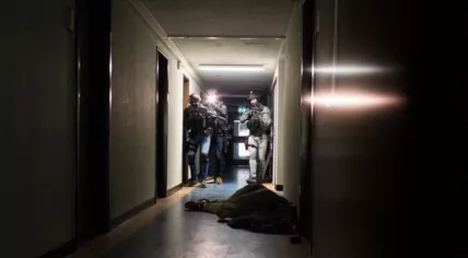 Anti-terrorism drill