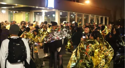 Black Fashion Week Rotterdam guests evacuated from the Wings Hotel after a bomb threat, 26 Jan 2019