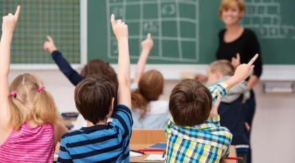 Primary school classroom