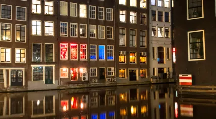 Red Light District in Amsterdam 