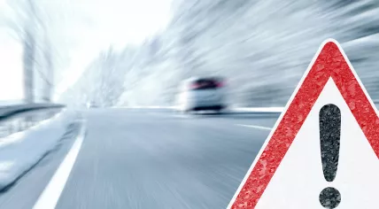 Icy road