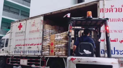 Red Cross supplies heading to Thailand as tropical storm Pabuk approaches, 3 Jan 2019