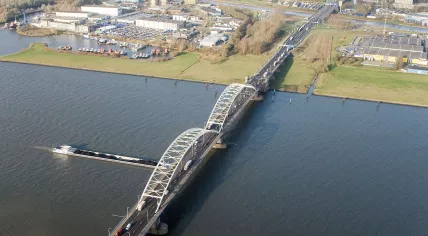 Merwede bridge on the A27 near Gorinchem