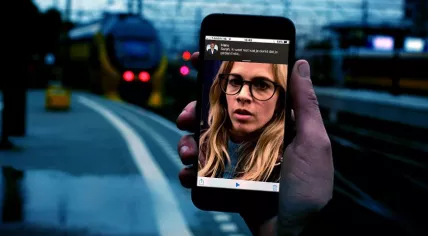Ontspoord, a WhatsApp thriller by NS