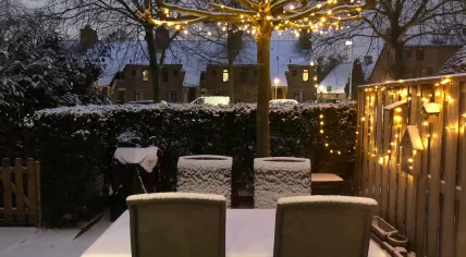 A dusting of snow in Diemen, 22 Jan 2019