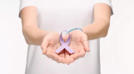 Breast cancer ribbon