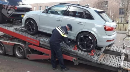 The police confiscated 14 cars during raids in Ypenburg in The Hague, 5 March 2019