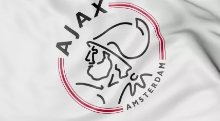 Ajax football flag Amsterdam