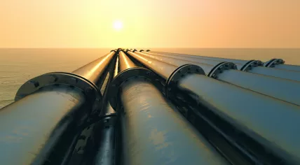 Gas pipes
