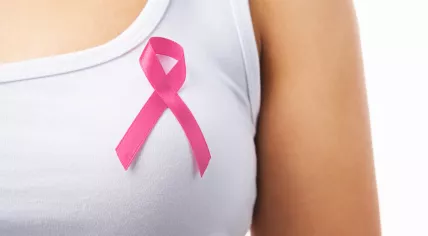 Breast cancer awareness ribbon