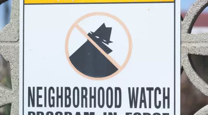 Neighborhood watch sign