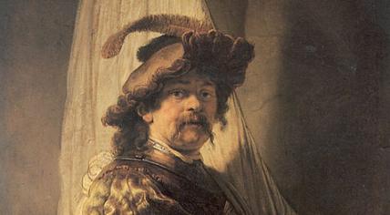 The Standard Bearer by Rembrandt van Rijn