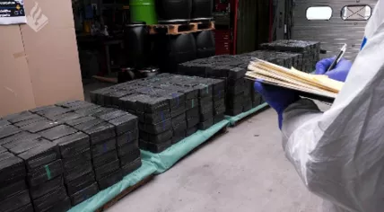2,500 kilograms of crystal meth found in Rotterdam, June 2019