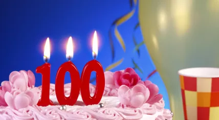 100 birthday candles