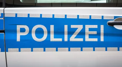 German police car