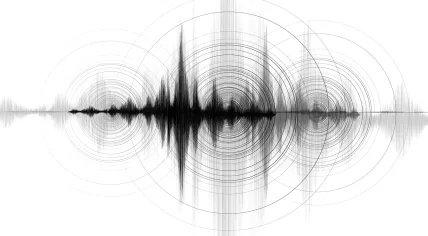 Earthquake seismic seismograph