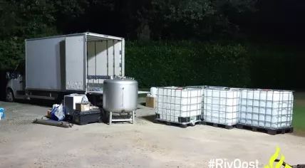 Drug lab on wheels found in Zevenaar, 8 July 2019