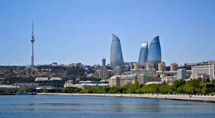 Baku, the capital of Azerbaijan