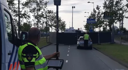 A motorcyclist died after crashing into a bus during a police chase on Laan op Zuid in Rotterdam, 21 July 2019