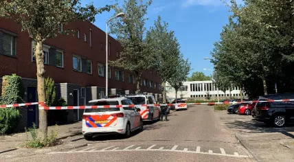 Police on Matterhornstraat in Tilburg, 23 July 2019