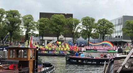Canal Pride in Amsterdam, 3 August 2019