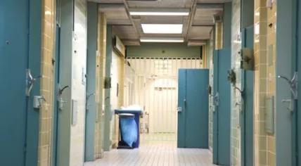 Cells in a Dutch police station