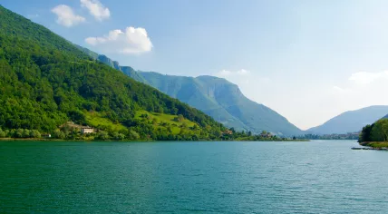 Lake Iseo in Italy