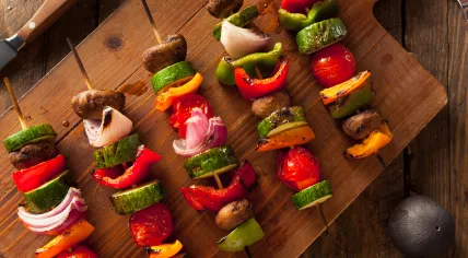 Veggie skewers