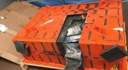 32 kilos of crystal meth found hidden in a magnet in a Hilversum warehouse, 12 August 2019
