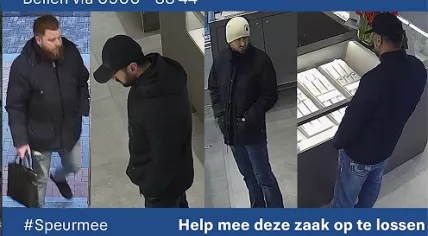 Suspect wanted for stealing €180,000 in diamonds from Designer Outlet Roermond, 29 December 2019