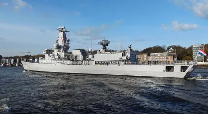 Dutch frigate Zr.Ms. Van Speijk