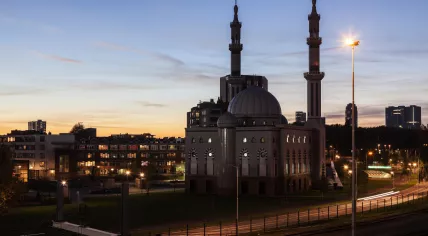 The Essalam Mosque in Rotterdam