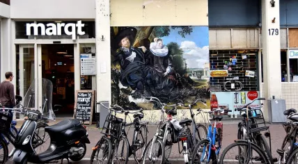 Marqt store on Haarlemmerstraat in Amsterdam