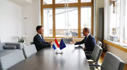 Mark Rutte and Donald Tusk