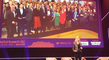 Mona Keijzer at World Summit AI 2019