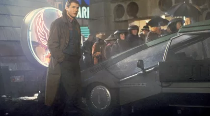 Harrison Ford in Blade Runner