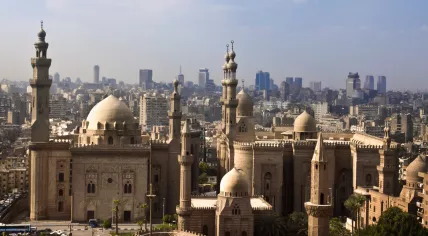 Skyline of Cairo, Egypt
