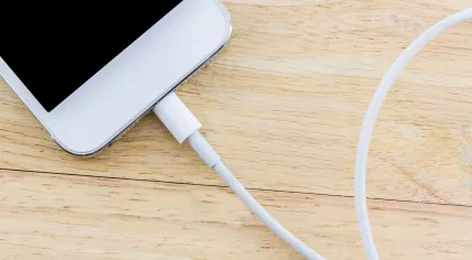 Cellphone on charge