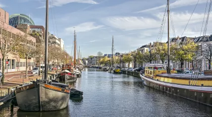Leeuwarden's Zuiderstadsgracht