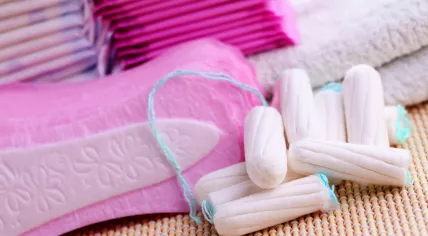 Tampons and sanitary pads