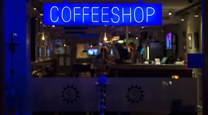 A coffeeshop in Eindhoven