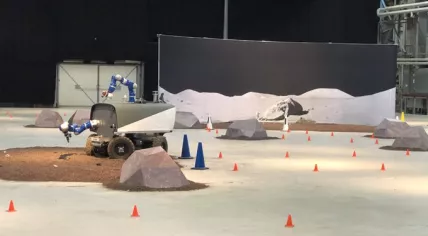 Astronaut on space mission remotely test drives rover in Netherlands, 25 Nov 2019