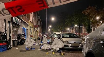 Forensic evidence collection at fatal Rotterdam shooting