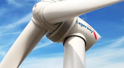 Lagerwey three-bladed windmill