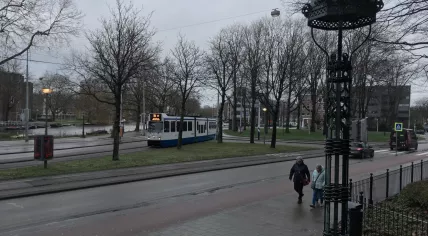 Dreary Christmas Eve in Amsterdam